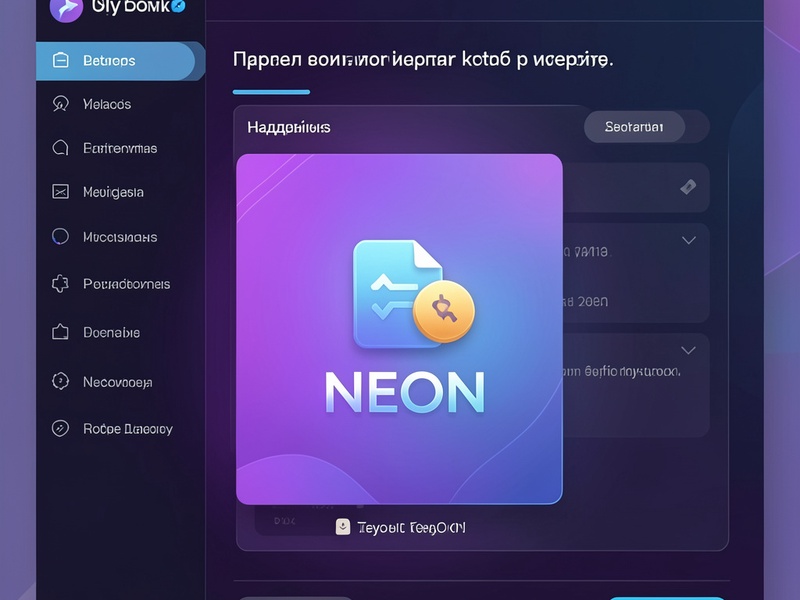 закрытый ключ NEON