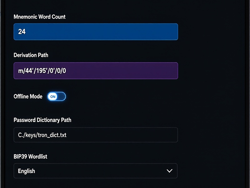 Параметры скрипта восстановления кошелька TRON: подробное руководство по безопасному возврату доступа