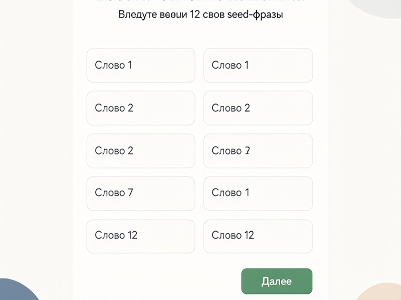 seed phrase recovery