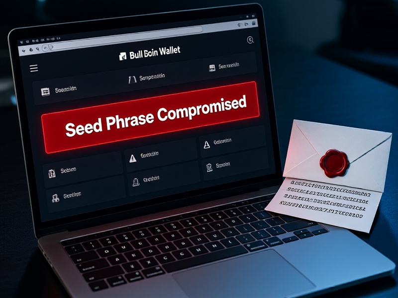 Кража seed-фразы Bull Bitcoin Wallet: экстренный перенос активов